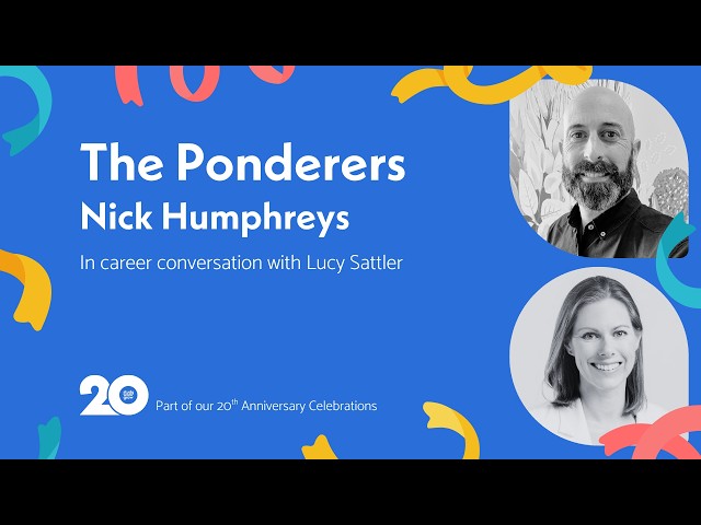 The Ponderers with Nick Humphreys from The Beacon Foundation - Strategy for career education
