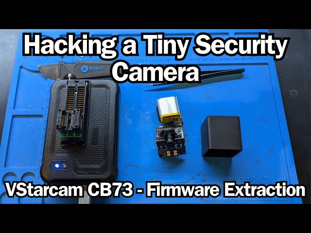 Hacking a Tiny Security Camera - VStarcam CB73 Firmware Extraction
