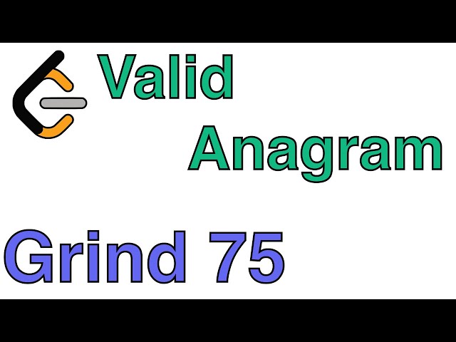 LeetCode 242 - Valid Anagram - C++