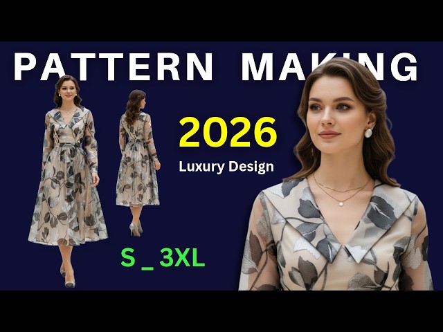Sewing Tutorial Anyone Can Follow — Learn Pattern Making the Easy Way  #patternmaking #sewing