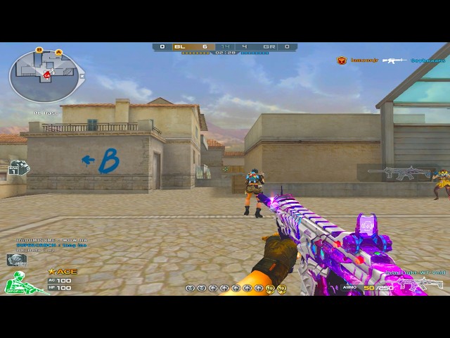 Crossfire PH SCAR Light-S White Tiger Void Gameplay