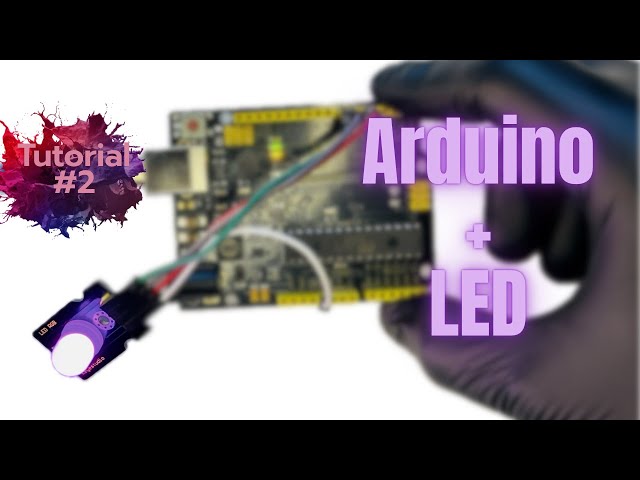 Arduino Tutorial #2:  How to use LED Sensor with Arduino Uno.
