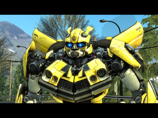 BUMBLEBEE TRANSFORMATION!!!! Transformers Rise of the Beasts SFM Animation!!!