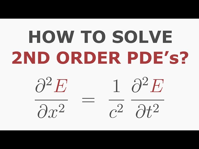 How to Solve Partial Differential Equations?