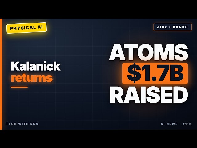 Kalanick's Atoms Raises $1.7B — The Debt Structure Is The Story