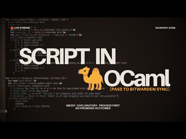 [Scripting in OCaml]: Password Sync Introduction