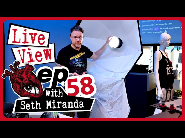 Using A Grid INSIDE The Softbox? Photography Ask Me Anything  | Live View w/Seth Miranda Ep 59