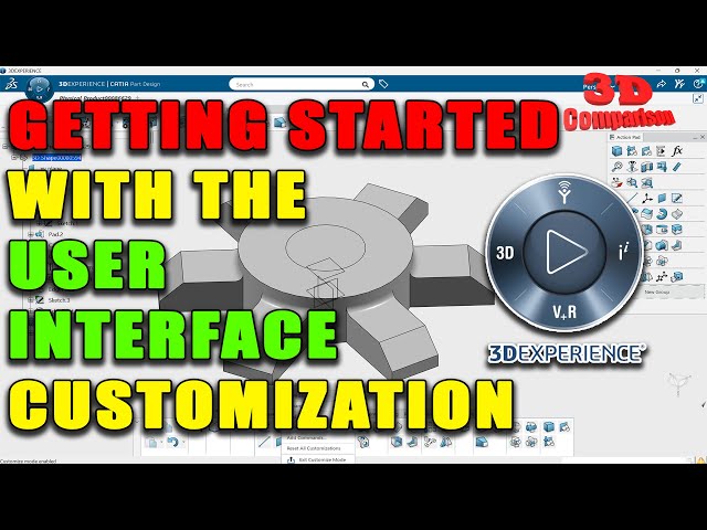 Getting Started with CATIA 3DEXPERIENCE – User Interface Overview