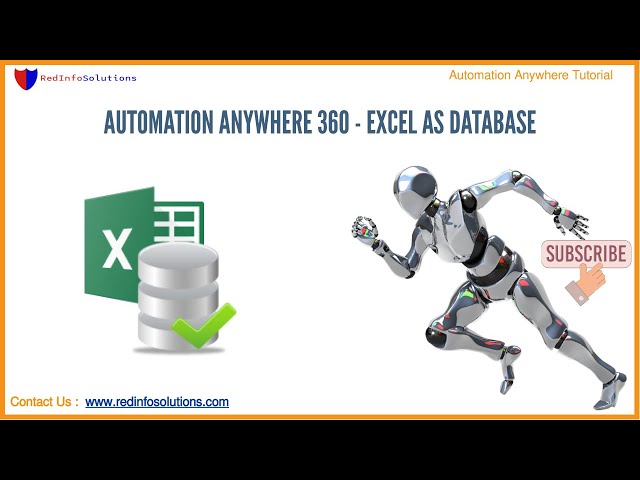 RPA | Automation Anywhere - A360 Tutorial |  Excel As Database | Real-Time Project