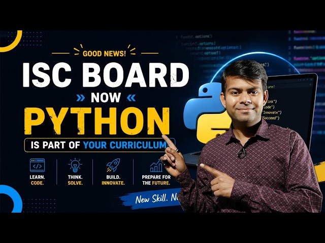 Python Introduced in ISC Board 2027? Complete Syllabus & Exam Pattern Explained