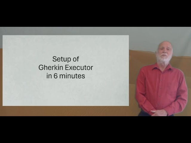 Setup of Gherkin Executor