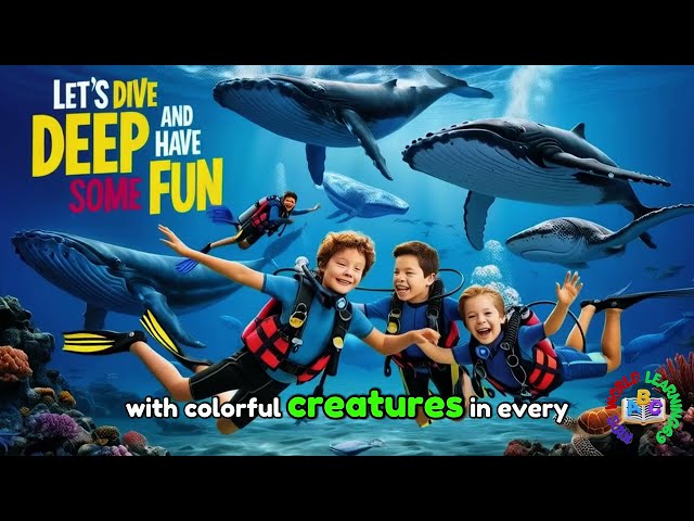 UNDER the SEA SONG | FUN COUNTING and LEARNING for TODDLERS and PRESCHOOLERS