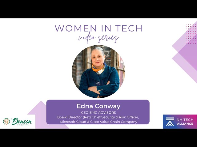 Women in Tech: Edna Conway, CEO EMC ADVISORS