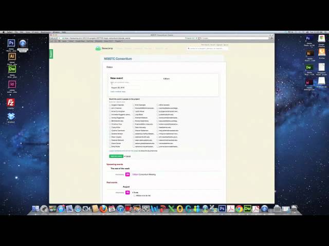 NISGTC Basecamp Site Tutorial