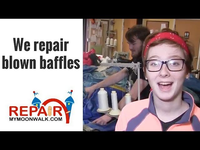 We repair blown baffles