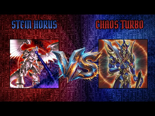 Slim(Stein Horus) vs OSV(Chaos Turbo) | Yugioh Goat Format | Dueling book