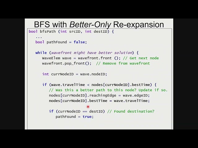 ECE297 Lecture 18 Mar 13 2025 - BFS & Djikstra - Slides