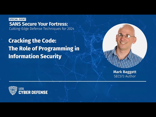 Cracking the Code: The Role of Programming in Information Security
