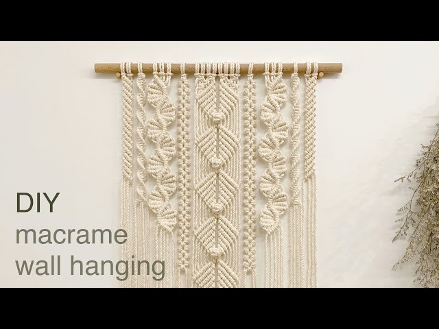 DIY | macrame wall hanging