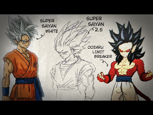 Dragon Ball's Lost Super Saiyan Forms