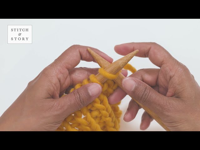 CASTING OFF IN RIB STITCH - KNITTING TUTORIAL
