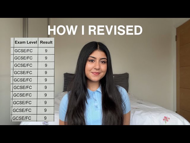 How I changed my revision methods and got ALL 9s at GCSEs
