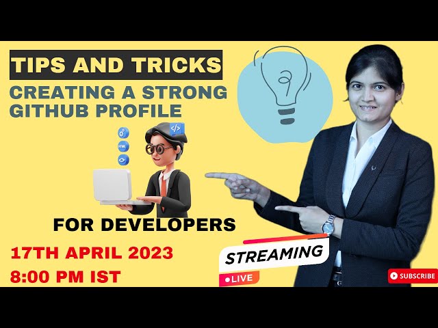Creating a Strong GitHub Profile: Tips and Tricks for Developers🔥