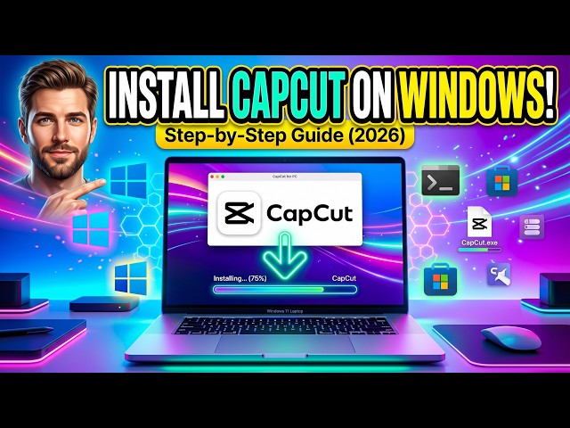 How to Install CapCut in Laptop (Windows 10/11) | Download CapCut for PC 2026
