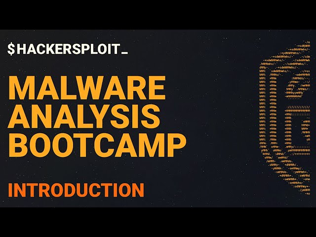 Malware Analysis Bootcamp - Introduction To The Course