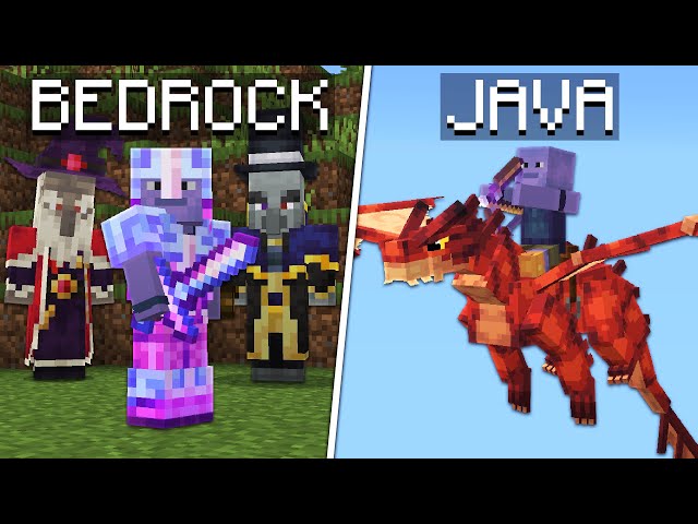 I Tested Minecraft Bedrock vs Java Mods
