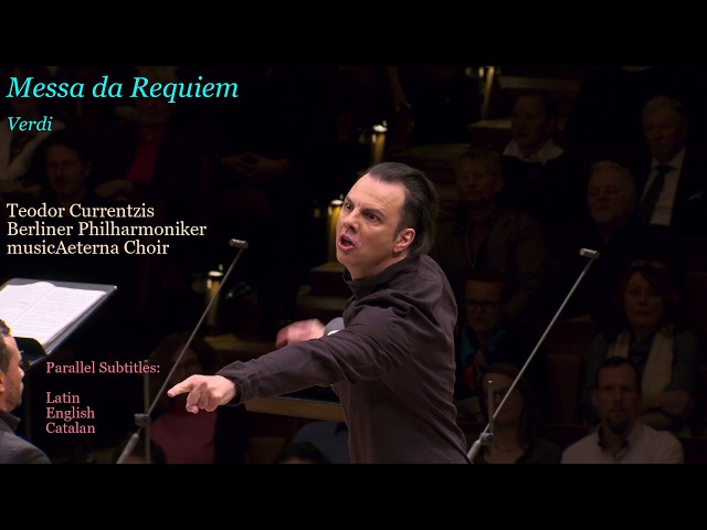 Requiem - Verdi  - Subtitles Latin Catalan English