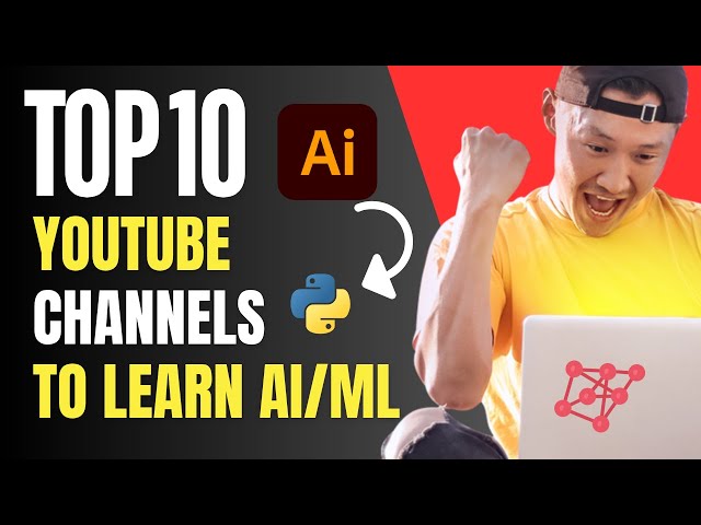 Top 10 YouTube Channels to Learn AI & Machine Learning in 2025 (With Verified Stats!)
