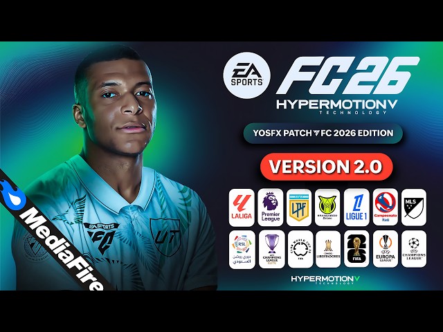 PES 2017 I YosfX Patch FC 2026 V2.0 - Free Edition (Download & Install)