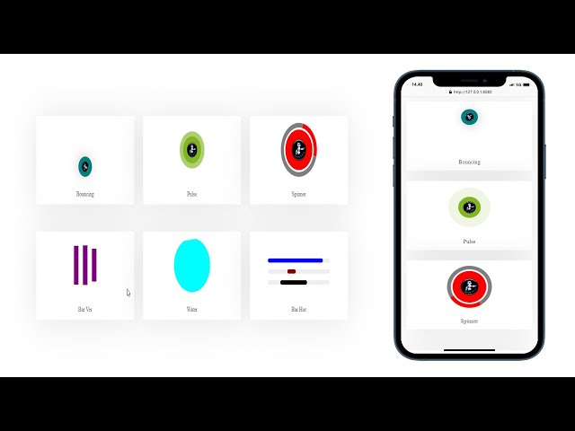 Loading Animation With HTML and CSS Only