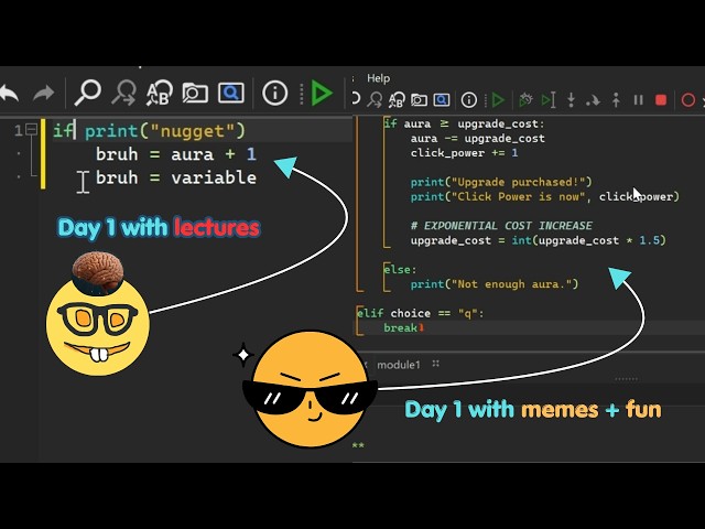 Introduction to the Aura Clicker | Easy python games | Funny coding