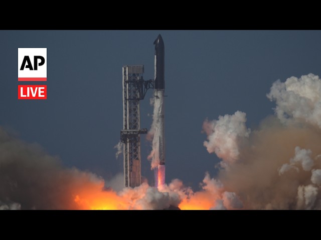 LIVE: SpaceX Starship Flight 13 launch (full)