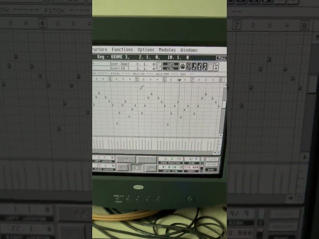 I'm Blue Cover on a simple Atari with cubase !! 100% Midi, 100% Hardware