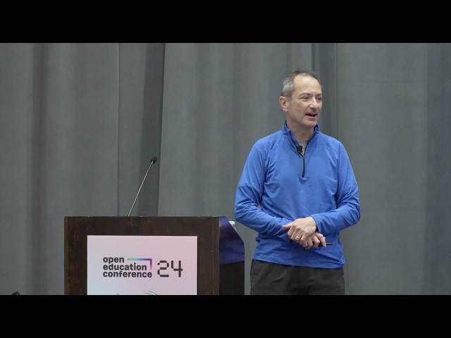 Open Education and Responsible AI | Dr. Richard Baraniuk (OpenStax) | 2024 Open Education Conference