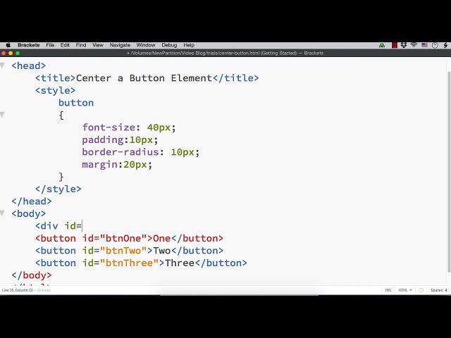 Different Techniques to Center a Button Easily