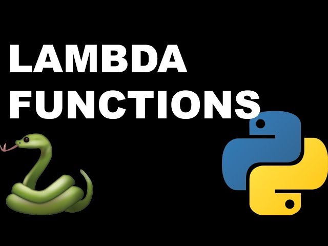 Lambda Function in Python