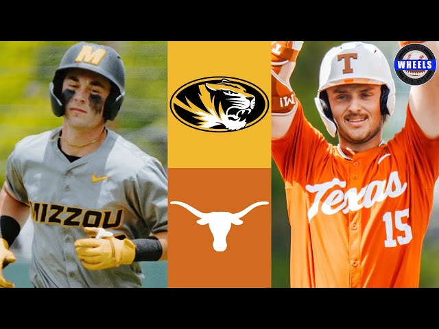 Missouri vs #6 Texas | Game 3 | 2026 College Baseball Highlights