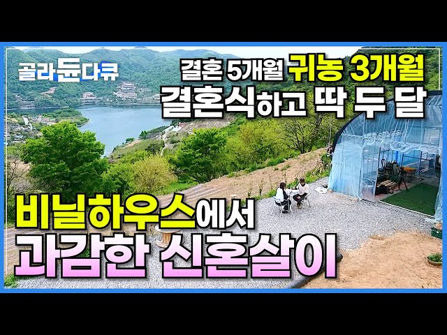 ‘인생에 정답은 없으니까’ 결혼 승낙 받으러 왔다 귀촌을 결심했다! 젊은 귀농 부부의 과감한 비닐하우스 신혼살이│행복은 나의 것│젊은 도시 커플의 사랑 이야기│한국기행│#골라듄다큐