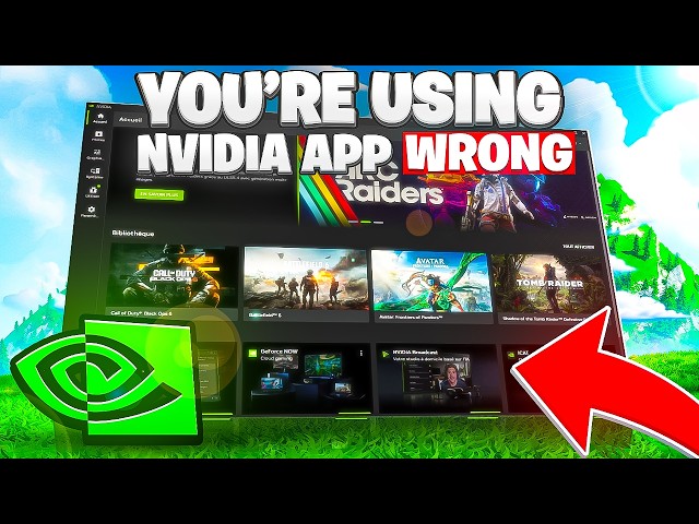 You're Using the NVIDIA App WRONG (2026) - Max FPS & Lowest Delay