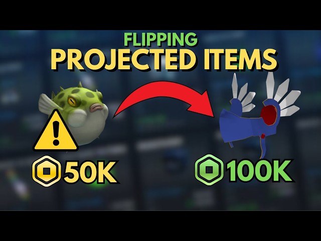 How to Flip Projecteds in Roblox Trading!