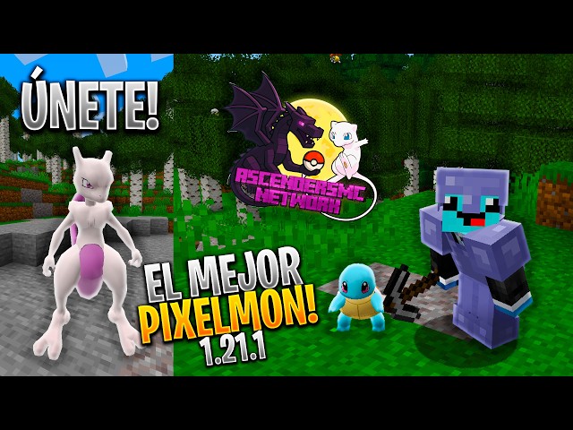 Testing the MOST COMPLETE Pixelmon game for Minecraft 🔥