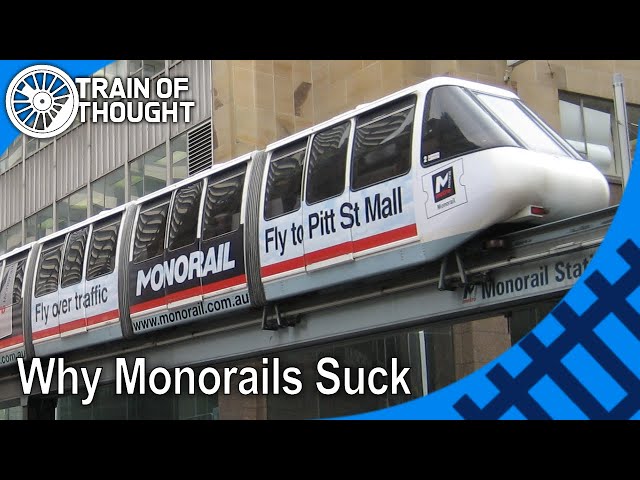 Why monorails are bad as public transport - Monorails