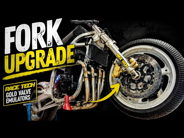 Upgrading the Front Fork - Slabby GSX-R Build Episode 3