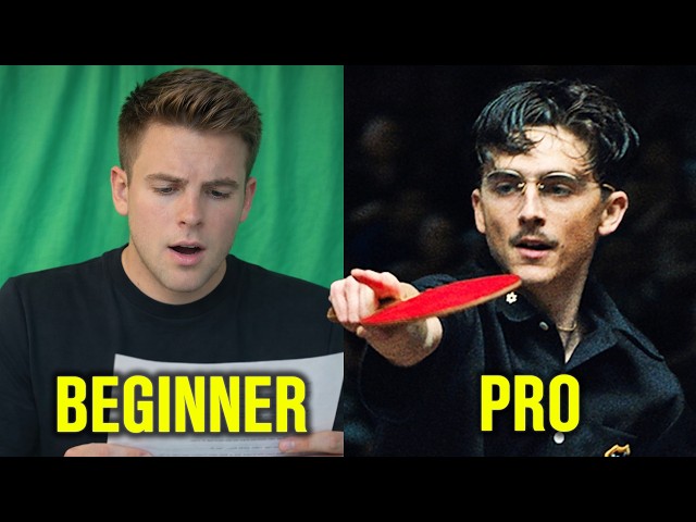Principiante vs. Actor nominado al Oscar (misma escena)