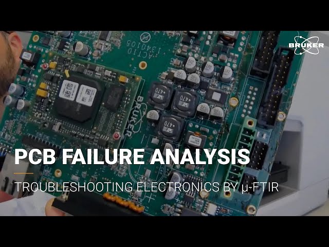 Electronics and PCB Failure Analysis | FT-IR Microscopy | LUMOS II | IEC 61191