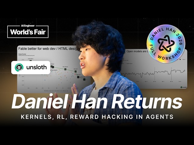 Special Topics in Kernels, RL, Reward Hacking in Agents — Daniel Han, Unsloth